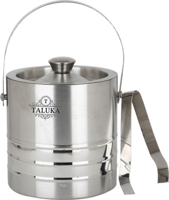 

Taluka (5.14" x 7.8" inches approx) Stainless Steel Ice Bucket Champagne bucket Capacity:- 1500 ml Stainless Steel Ice Bucket(Steel 1.5 L)