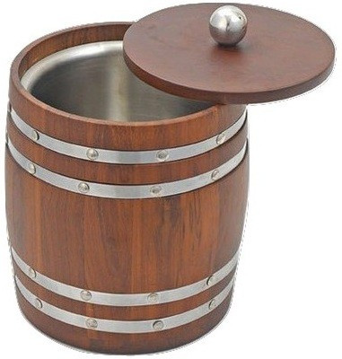 

vee pee Wood, Steel Ice Bucket(2.5 L)