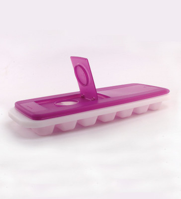 

Tupperware White, Maroon Plastic Ice Cube Tray(Pack of 1)
