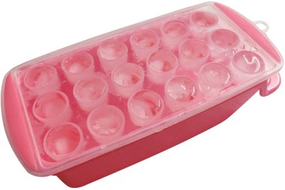 HOKIPO Pink Silicone Ice Cube Tray(Pack of 1) at flipkart