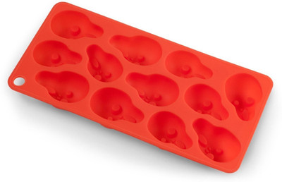 

GeekGoodies Scream Multicolor Silicone Ice Cube Tray(Pack of 1)