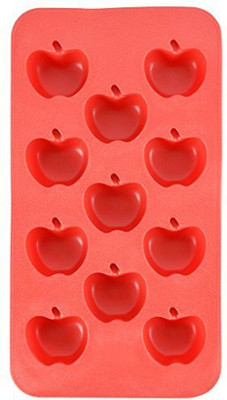 

Fairly Odd Novelties Apple Shape Flexible 11Ice Cube Tray