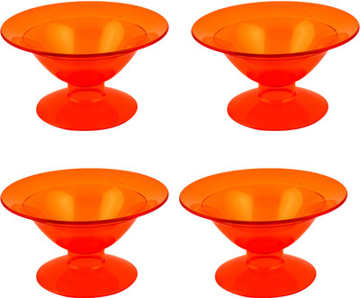 

Tupperware Ice cub set Orange Plastic Ice Ball Maker(Pack of 4)