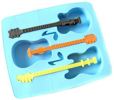 

MOG Guitar Blue Silicone Ice Cube Tray(Pack of 1)