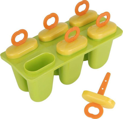 

Trisha Solid Grace Multicolor Plastic Ice Cube Tray(Pack of 6)