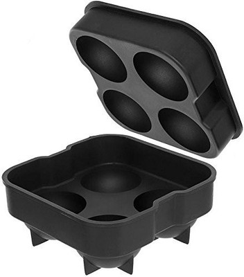 PackNBuy Multicolor Silicone Ice Ball Maker Set(Pack of 2)