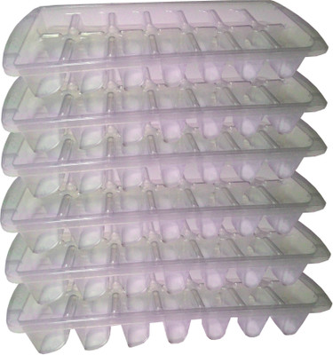 

Goldcave Multicolor Plastic Ice Cube Tray Set(Pack of 6)