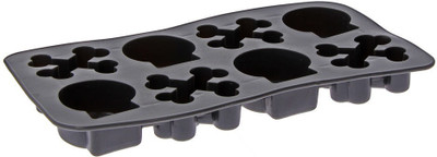 

GeekGoodies Bone Chillers Black, Red Silicone Ice Cube Tray(Pack of 1)