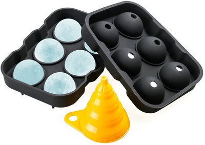 

West7 Black Silicone Ice Ball Maker(Pack of 1)