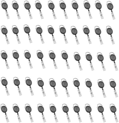 ipseity smart card Plastic ID Badge Reel(Pack of 50)