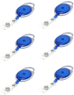 

FINDSTUFF Plastic ID Badge Reel(Pack of 6)