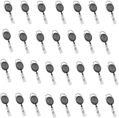 

ipseity smart card Plastic ID Badge Reel(Pack of 30)