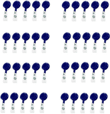 

ipseity smart card Plastic ID Badge Reel(Pack of 40)