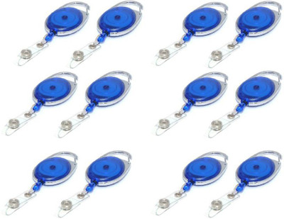

FINDSTUFF Plastic ID Badge Reel(Pack of 12)