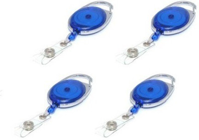 

FINDSTUFF Plastic ID Badge Reel(Pack of 4)