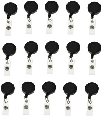 

ipseity smart card Plastic ID Badge Reel(Pack of 15)