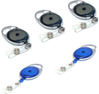 

FINDSTUFF Plastic ID Badge Reel(Pack of 5)