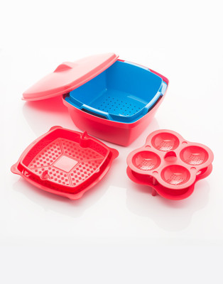 

Varmora Microwave Utility Cooker Microwave Idli Maker(1 Plates , 8 Idlis )
