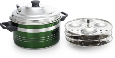 

Mahavir Induction & Standard Idli Maker(3 Plates , 12 Idlis )