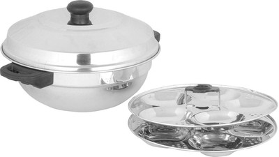 

Premium Multi Kadai 10 Induction & Standard Idli Maker(2 Plates , 10 Idlis )