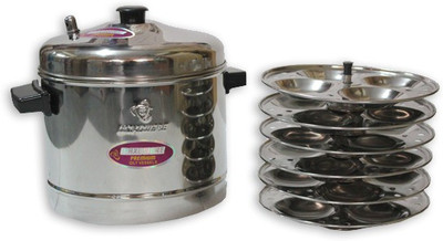 MAXOWARE Induction & Standard Idli Maker(6 Plates , 24 Idlis )
