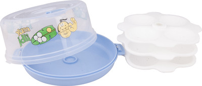 NAYASA Big Idli Maker Blue Color Microwave Idli Maker(3 Plates )