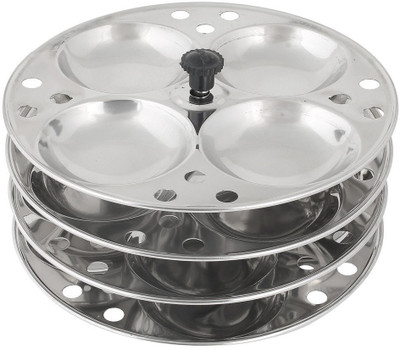 

Premier Premier Stainless Steel 4 Plate Idly Stand Standard Idli Maker(4 Plates , 16 Idlis )
