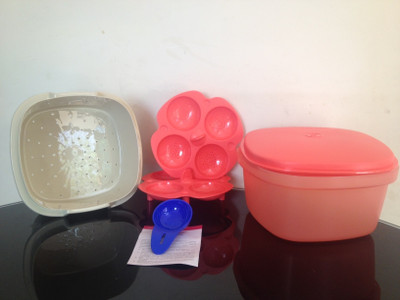 

Tupperware Microwave Idli Maker(2 Plates )