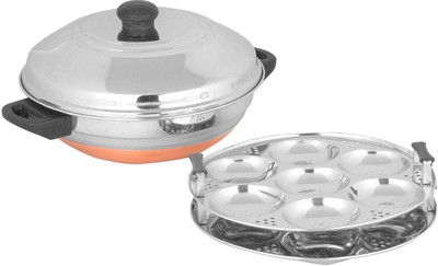 

Premium Multi Kadai 14 Standard Idli Maker(2 Plates , 14 Idlis )