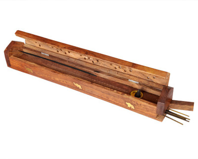 

Ratash.com HC_4959_60_10d Wooden Incense Holder(Brown, Pack of 1)