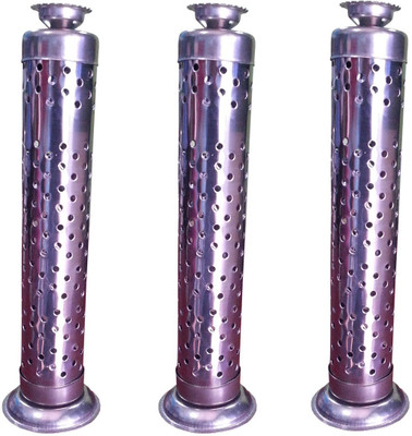 

Sae Fashions Steel Incense Holder Set(Steel)