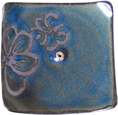 

aamori Ceramic Incense Holder(Blue)