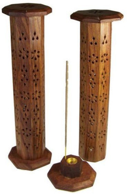 

PRESHI Wooden Incense Holder(Brown)