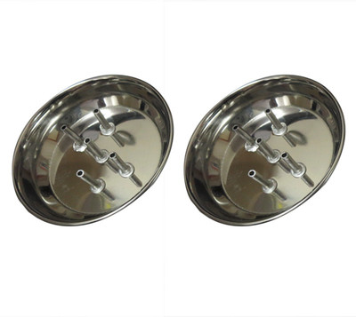 

DCS Agar Doop Steel Incense Holder(Silver)