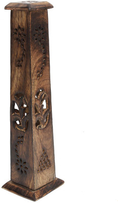 

Store Indya Agar Dhoop Wooden Incense Holder(Brown, Pack of 1)