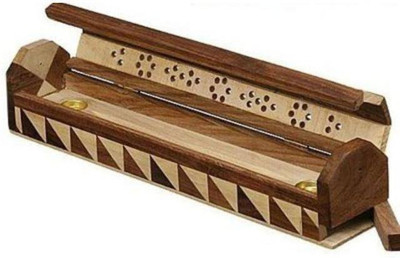 

RubyPerl Wooden Incense Holder(Multicolor)