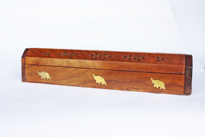 

Vincy Wooden Incense Holder Set(Brown, Pack of 1)