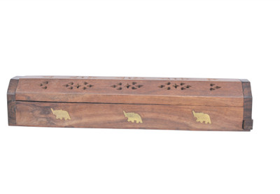 

Nandita Wooden Incense Holder Set(Brown, Pack of 1)