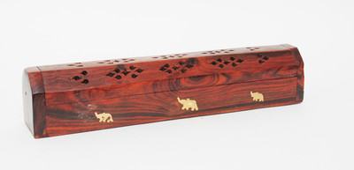 

Aromagarden Wooden Incense Holder(Brown)
