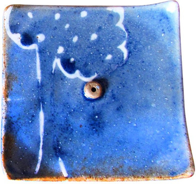 

aamori Ceramic Incense Holder(Blue)