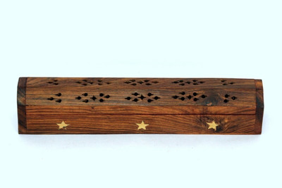 

AbheyArts Wooden Incense Holder(Brown)