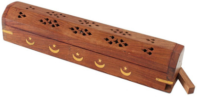 

Store indya Agar Dhoop Wooden Incense Holder Set(Brown, Pack of 1)