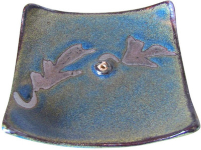 

aamori Ceramic Incense Holder(Blue)