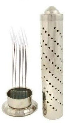 

MK Agarbatti Stainless Steel Incense Holder(Silver)