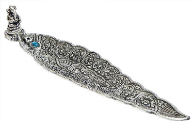 

Purpledip Puja Aluminium Incense Holder(Silver)