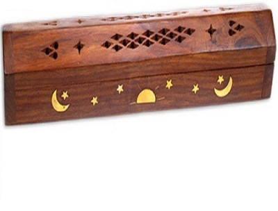 

Simran Handicrafts SH121 Wooden Incense Holder(Brown, Pack of 1)