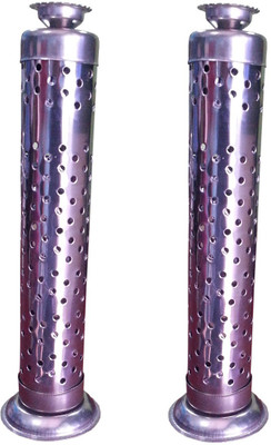 

Sae Fashions Steel Incense Holder Set(Steel)