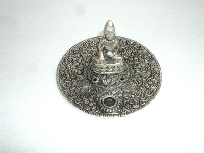 

Pure Source Aluminium Incense Holder(Silver, Pack of 1)