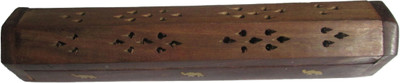 

BKDT Marketing Hand Made Beautifully made Wooden Incense Holder(Brown, Pack of 1)