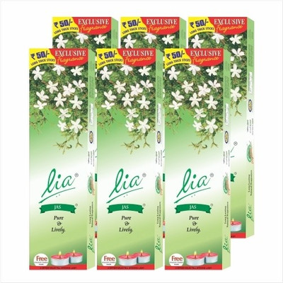 Lia Jasmine Agarbattis(80 Units) Lia Jasmine Agarbattis(80 Units)